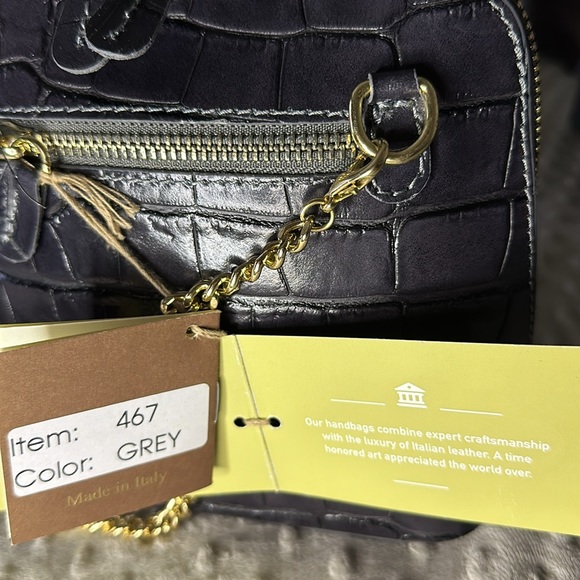 Pratesi Firenze Leather Bag/ Made in Italy - Picture 15 of 16